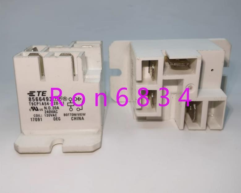 1pc used Tyco T9CP1A54-120-01 4-pin relay 20A240VAC