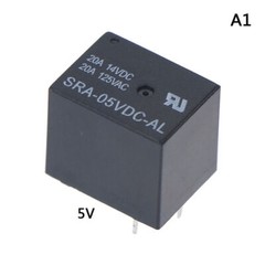 SRA-05VDC-AL SRA-12VDC-AL SRA-24VDC-AL 5V 12V 24V 20A T74 4PIN Relay