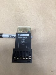SCHNEIDER RUMC3AB2F7 RELAY RUZSC3M Relay Socket w/ RUW242P7 #714PT39FML