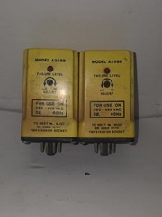 Lot of 2 Time Mark A258B 3 Phase Power Monitor Relay 380-480VAC 60Hz 3Ø Used
