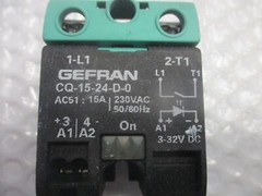GEFRAN CQ-15-24-D-0 RELAY 3/32V NSNP