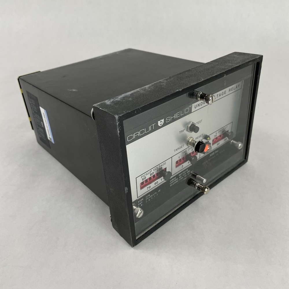 ABB Type 27n Circuit Shield Single Phase Undervoltage Relay – Untested Worn