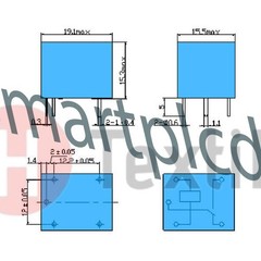 1PCS SRD-05VDC-SL-C 5 Pins SONGLE Power Relay 5V DC SPDT PCB Type SRD-5VDC-SL-C
