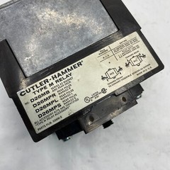 CUTLER-HAMMER TYPE M RELAY ACCESSORY D26MB SERIES A2 MAGNET D26MPR D26MPL