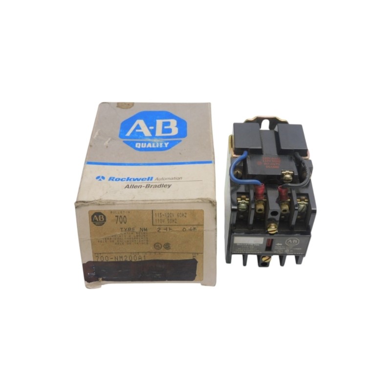 ALLEN BRADLEY 700-NM200A1 SER. E 110/115-120V 60A (GY/BL) NSM
