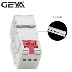GEYA Programmable Digital LCD Timer Weekly Electronic Switch 30A AC/DC 12-240V