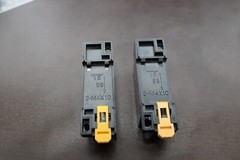 2 x Pieces DIN MOUNT Relay Base PYF09A; 8-Blade Bases