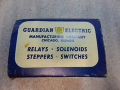 PN# 645U-C-12D – GAURDIAN ELECTRIC – ALL PURPOSE RELAY (10 AMPS,12V.D.C.)