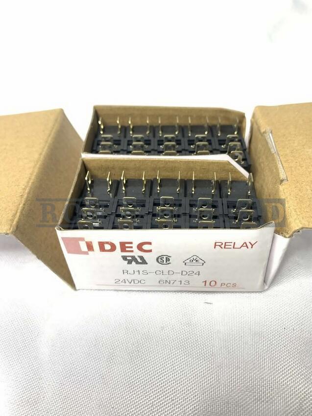 10PCS NEW IDEC Intermediate Relay RJ1S-CLD-D24 24VDC