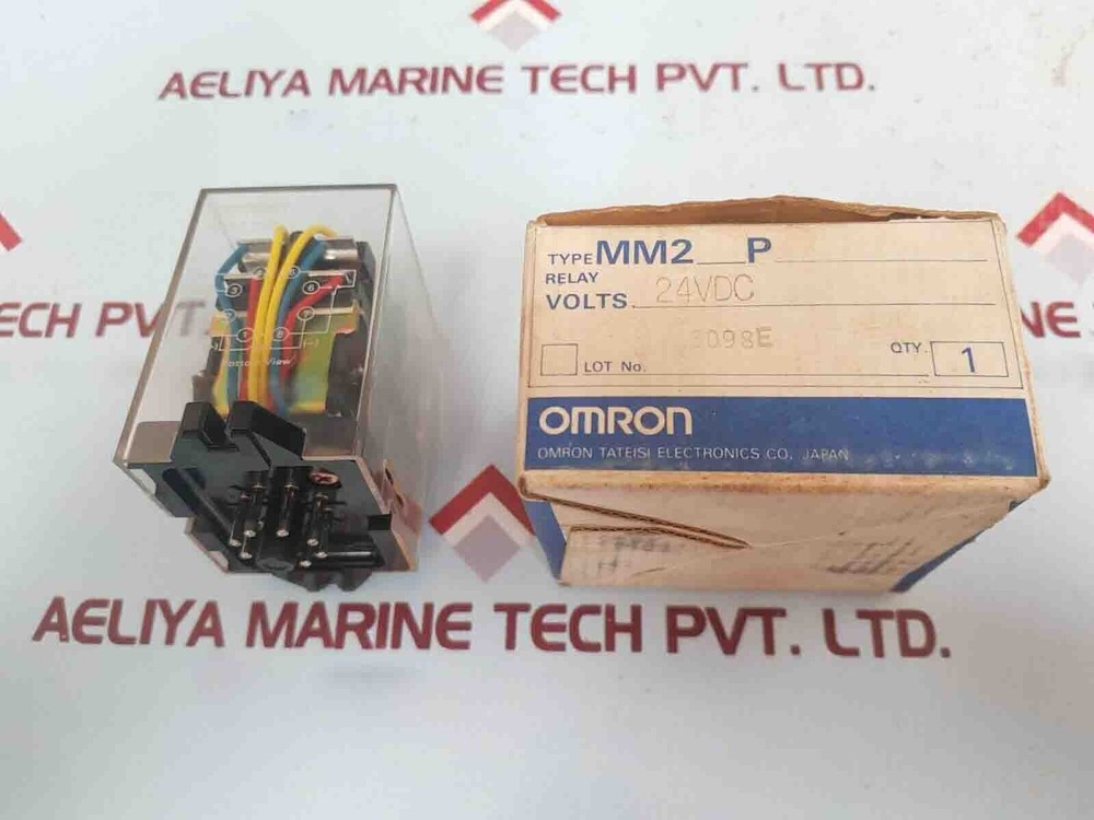 Omron MM2P Power Relay Coil 24VDC