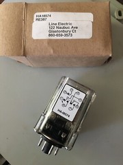 NEW FREE SHIPPING LINE ELECTRIC 8 pin ARTISAN RELAY HA-18574 RE387