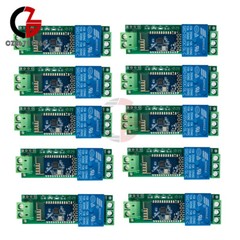 10PCS DC 5V 1 Channel Bluetooth Relay Module APP Control Switch IoT Smart Home