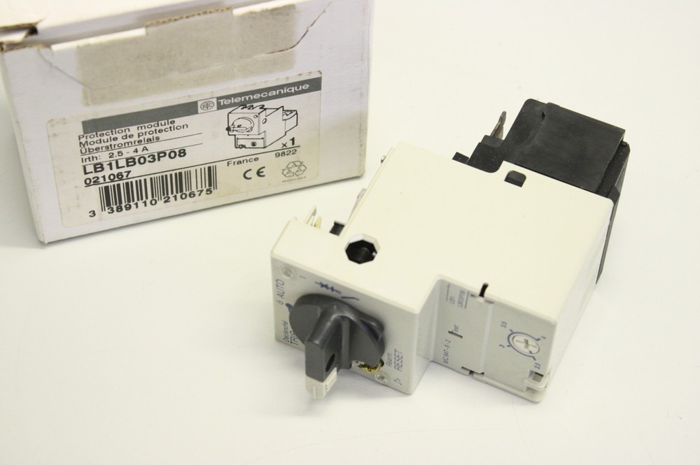 Telemecanique LB1LB03P08 021067 2.5-4A 690V Relay Overcurrent Relay Original Box