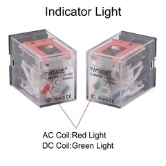 AC 12V Relay 5A Electromagnetic Power Coil Relay 14 Pin 4PDT 4NO+4NC HH54P MY4J