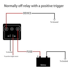 200A 12V Heavy-Duty SPST Relay – Reliable Power for Automotive Applications