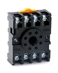 8 Pins Relay Socket, 4 Pack 600 V 10 Amp Octal Socket with Pressu Size: 4 Pack