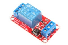 1 Channel RelayModule Isolated Optocoupler 5V 12V 24V High Low Level Size: 5V