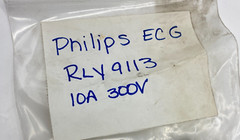 PHILIPS ECG RLY9113 RELAY BASE SOCKET 300V 10A MADE IN USA🔔