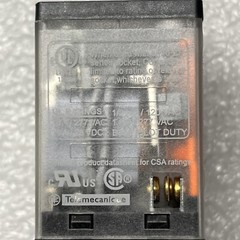 (Lot Of 3) RPM33F7 Harmony, Power plug-in relay, 15 A, 3 CO, with LED, 120 V AC