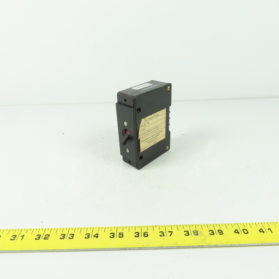Westinghouse GRT Groundgard Relay Class I 10A/250VAC 0.5A/125VDC