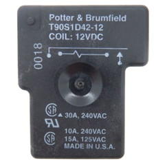 Potter & Brumfield 12VDC 30A SPST-NO PCB Relay T90S1D42-12