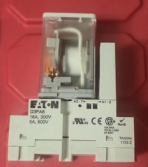 EATON DR3F3A ICE CUBE RELAY WITH 120 VAC COIL