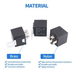 10 Pack 12V 30/40A SPDT Relays – Versatile Automotive & Boat Solutions