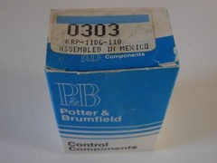 POTTER & BRUMFIELD KRP11DG-11dg-110 RELAY NEW OLD STOCK NOS UNUSED
