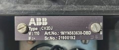 NEW | ABB CV2DJ AUXILIARY RELAY 1MYN563630-DBD | 110V DC | 2NO + 0NC FREE SHIP