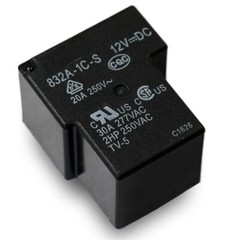 1PCS 832A-1C-S 12VDC Power Relay 5PIN 30A 277VAC 2HP 250VAC