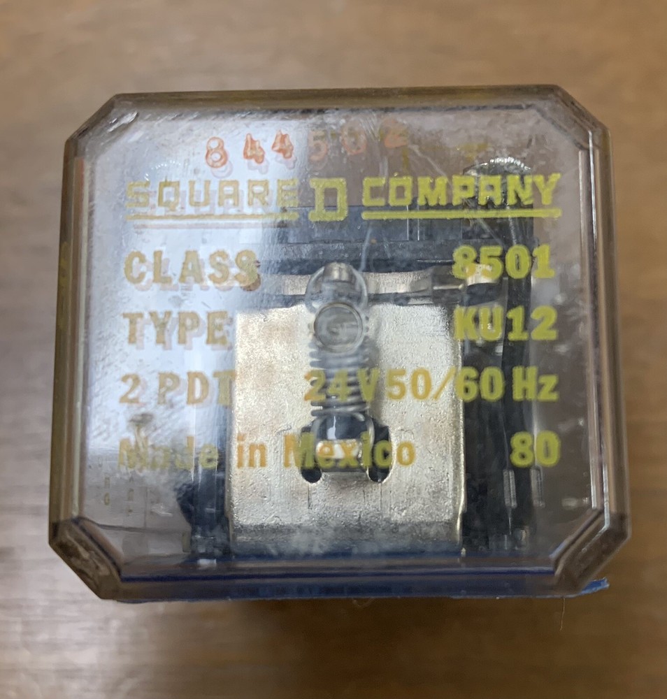 Used-Square D 8501KU12V20 General Purpose Relay Series C- CT 101