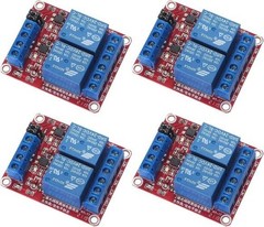 2 Channel 24V Relay Module Board, Optocoupler Isolation, High Low Level Trigger