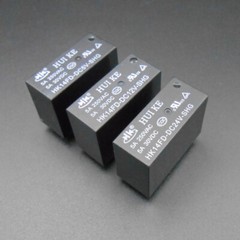 10Pcs HUI KE Power Relay HK14FD DC 5V 12V 24V 5A 8 Pins 8-Pin HK14FD-DC5V-SHG HK