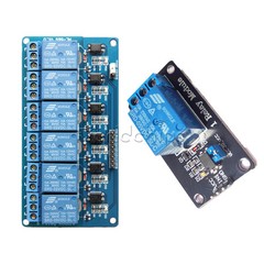 5V 1/6 Channel Relay Board Module Optocoupler LED for Arduino PiC ARM AVRC New