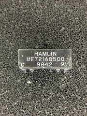 HE721A0500 HAMLIN RELAY REED SPST 500MA 5V 6 PIECES