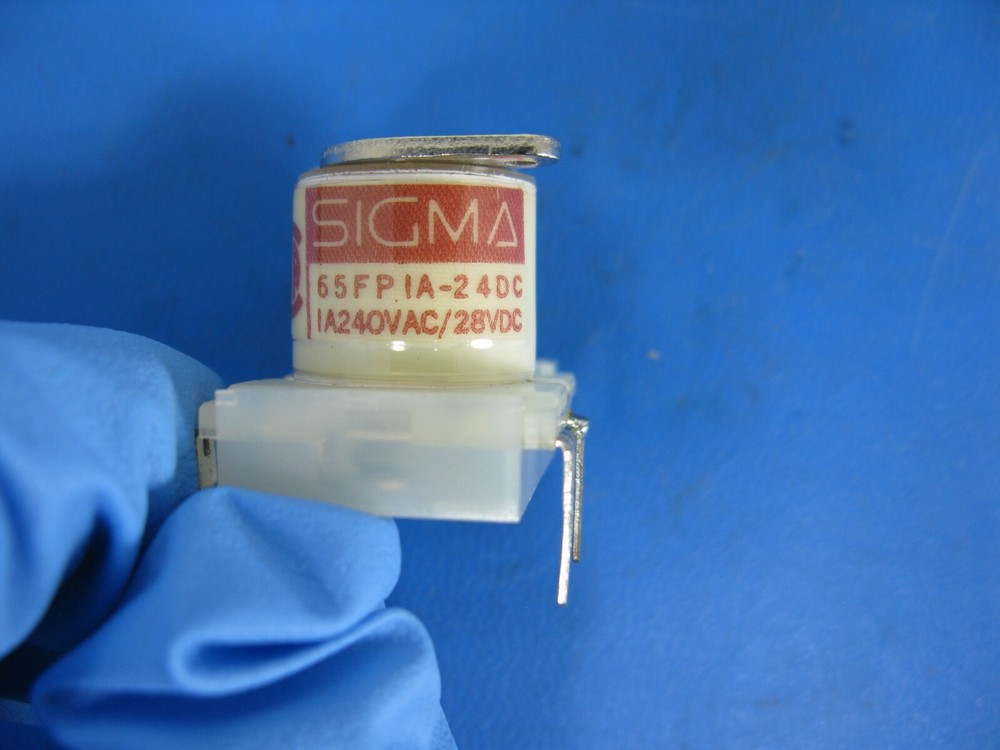 65FP1A-24DC SIGMA 24VDC COIL 240VAC/28VDC CONTACT SPDT MOMENTARY RELAY