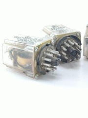 LOT OF 12 AMF Potter & Brumfield KRP 14DG Power Relay 24V DC, 10A, 1/6 HP, 120V