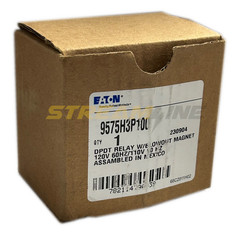 Eaton 9575H3P100 General Purpose Relay, Panel Mount, 110VDC Coil, DPDT