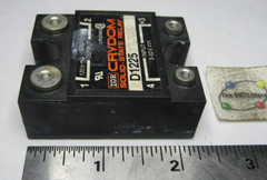 Solid State Relay SSR Crydom Model D1225 120V 25A – USED Qty 1