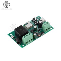 AC/DC 7-32V Type-C 5V 1 Channel WiFi Smart Relay Switch Module Remote Control