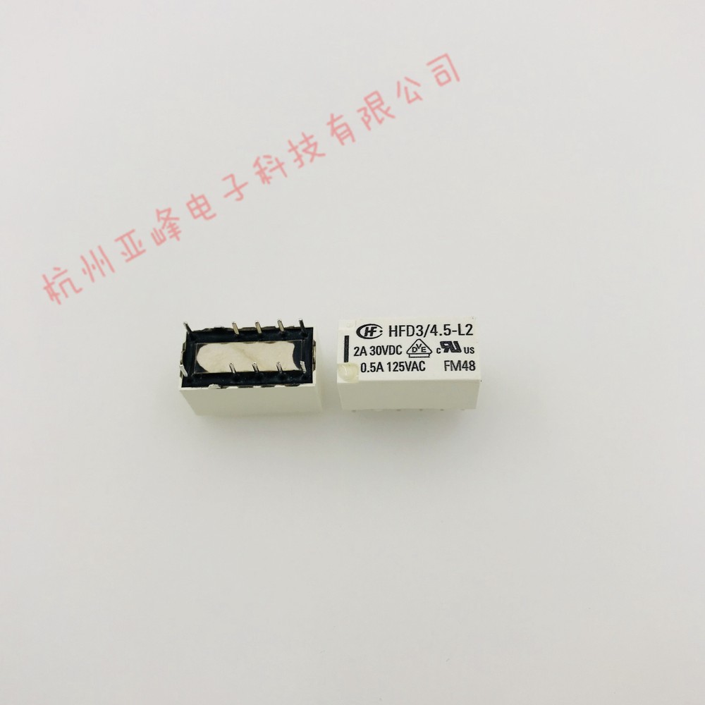 10PCS HFD3-4.5-L2 0.5A RELAYS NEW HONGFA
