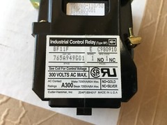 Cutler-Hammer BF11F BF Control Relay 300 Volt AC 10 Amp Poles 1 NO – 1 NC 120/60