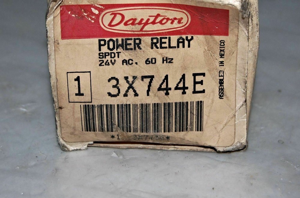 DAYTON 3X744E HEAVY DUTY POWER RELAY