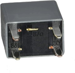 4 Pack High Power 4 Pin Fuse Box Relay # 135001148385 Compatible for GM Gray