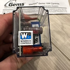 Warrick Controls 16M Control Module 8-Pin/120V 4.7K 16MA1A00303