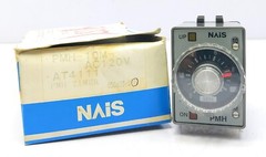 NAIS PMH-10M-AC120V ATA411 ON Delay Single PMH Timer Relay 8-Pin Connector