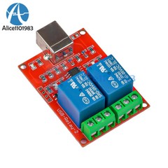 5V USB Relay 2 Channel Programmable Computer Control For Smart Home Control