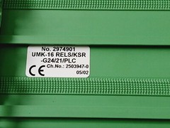 PHOENIX CONTACT UMK-16 RELS/KSR-G24/21/PLC Relay Module 24V DC