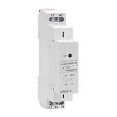 GR8-116 AC/DC12V Intermediate Relay Auxiliary Relay 16A 1SPDT RELAYS Din Rail