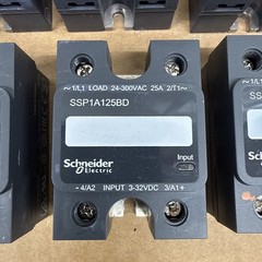 Lot Of 6- SCHNEIDER ELECTRIC SSP1A125BD Relay 3-32VDC 25A 24-300VAC